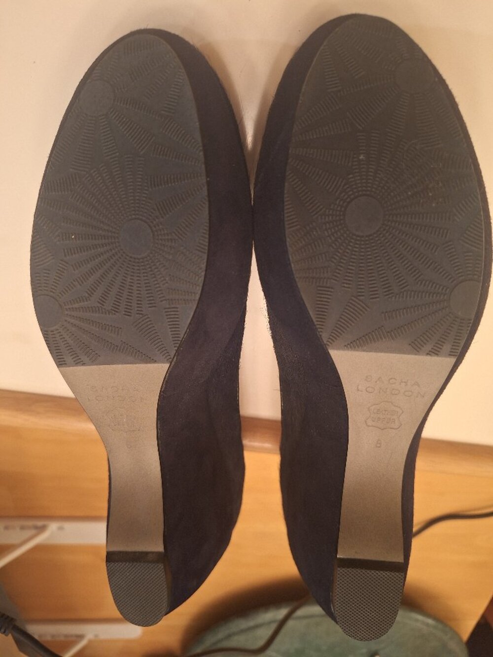 Sacha London Pony Hair Wedges Sz 8 - Picture 8 of 11
